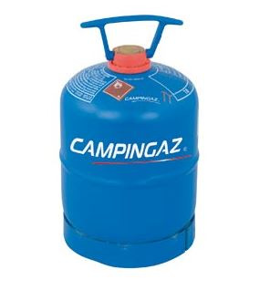 Réchaud camping gaz. Cartouche vide - Équipement caravaning
