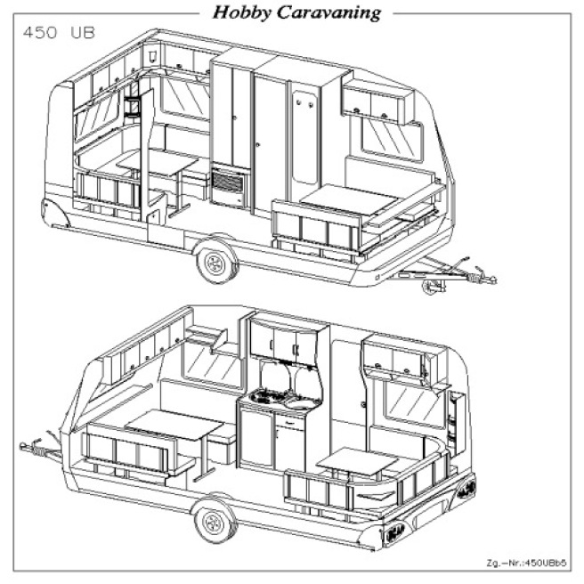 Hobby De Luxe Easy 450 UB