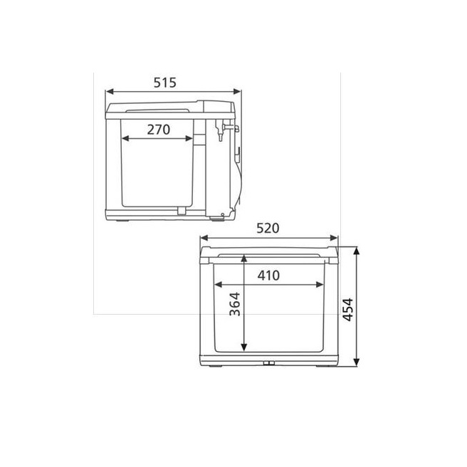 Dometic - Coolfun CK 40D Hbrid 12V/230V Dometic - Coolfun CK 40D Hbrid 12V/230V