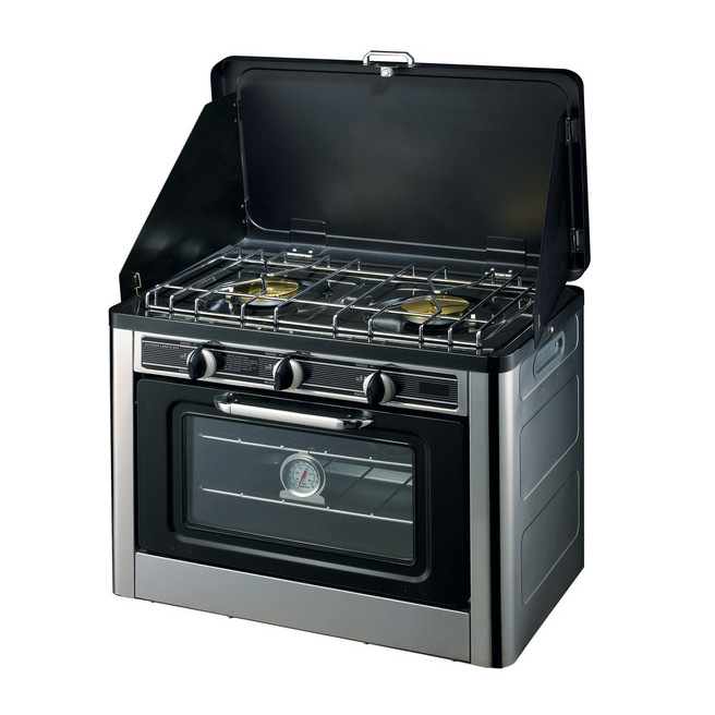 Réchaud de camping à gaz avec four 25L - 30 mbar