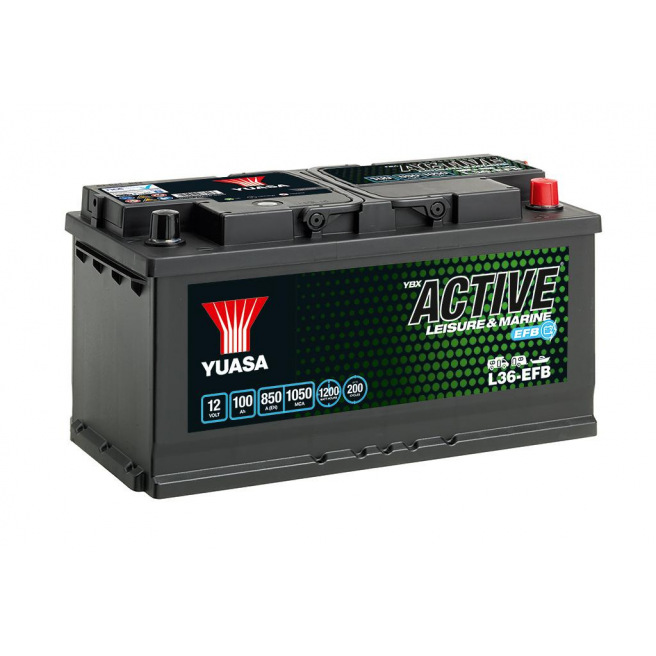 Yuasa - Batterie 100 Ah L36-EFB