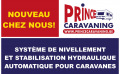 Système de nivellement et stabilisation automatique pour caravane