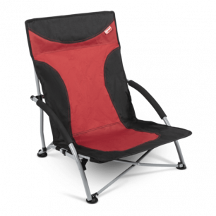 Chaise de camping basse pliable