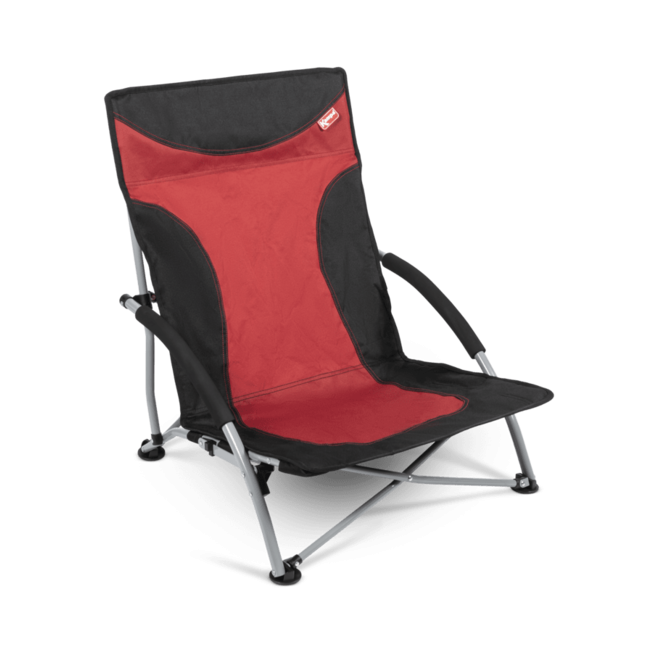 Chaise de camping basse pliable
