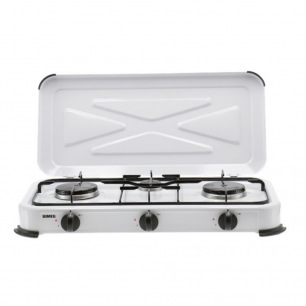 Réchaud Gaz 3 Feux Blanc Réchaud Gaz 3 Feux Blanc