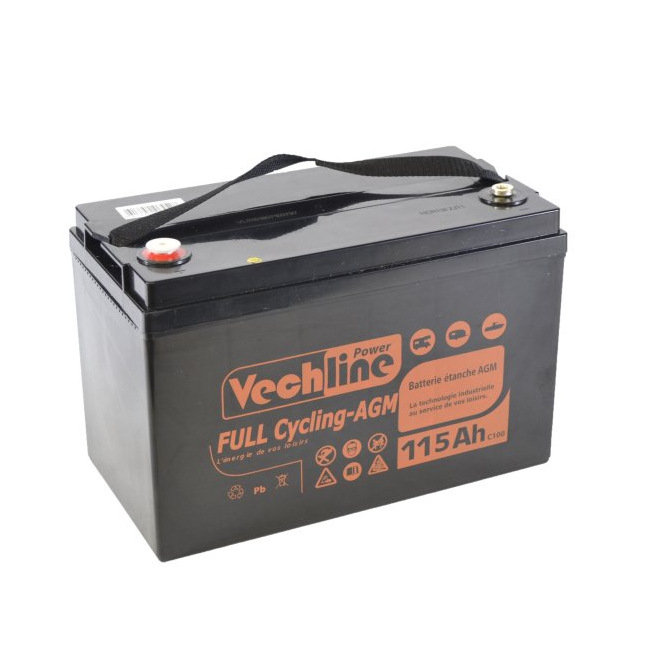 Batterie étanche Vechline Full Cycling AGM