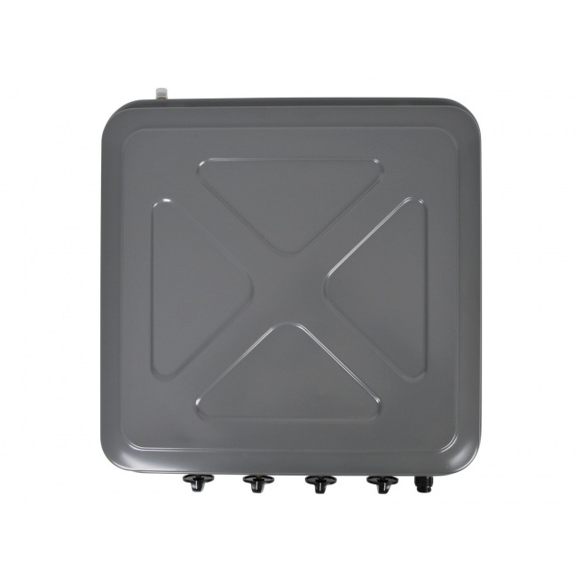 Réchaud Gaz 4 Feux Gris avec Piezo