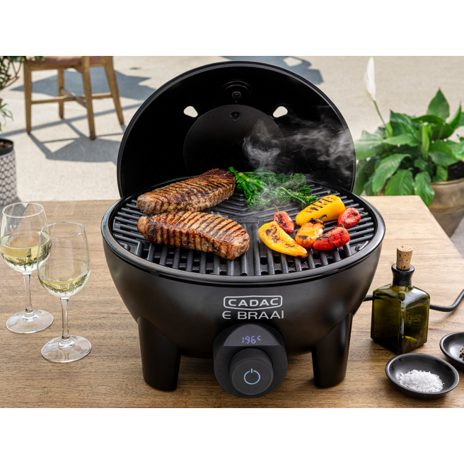 Barbecue E-Braai 40 black électrique