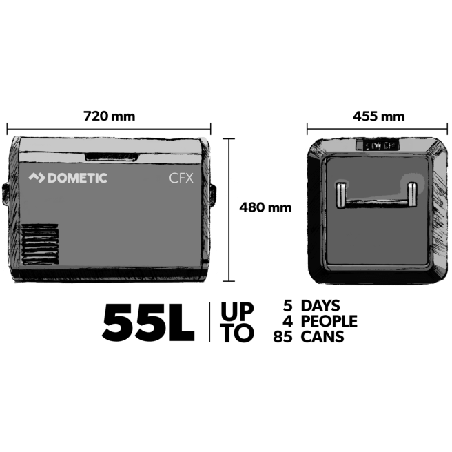 Dometic - Réfrigérateur à compression Dometic - Réfrigérateur à compression