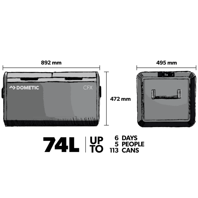 Dometic - Réfrigérateur à compression Dometic - Réfrigérateur à compression