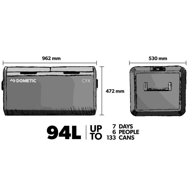 Dometic - Réfrigérateur à compression Dometic - Réfrigérateur à compression