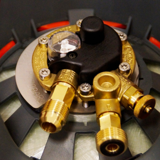 Bouteille de gaz rechargeable LPG 24.50L en composite