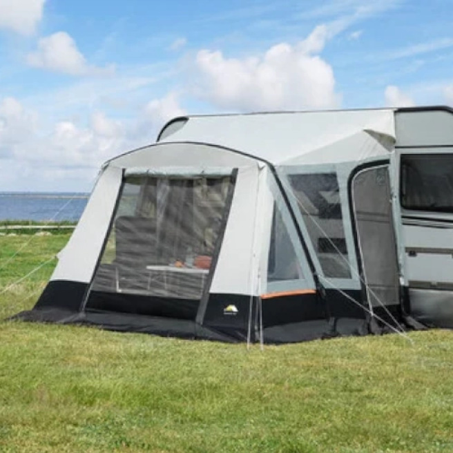 Auvent partiel gonflable pour caravane DWT Fortuna Air