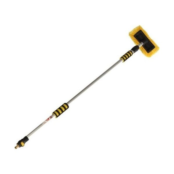 HTD Brosse De Lavage Télescopique Jumbo Cut 140-235 Cm – Pour Camping-car Et 4x4