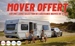 DESTOCKAGE EXCEPTIONNEL : MOVER OFFERT SUR UNE SELECTION DE CARAVANES ! DESTOCKAGE EXCEPTIONNEL : MOVER OFFERT SUR UNE SELECTION DE CARAVANES !