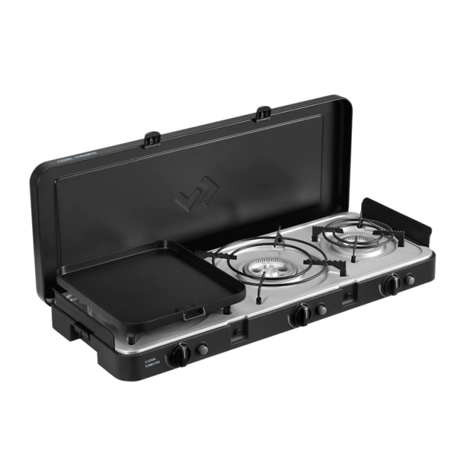 Réchaud 3 brûleurs camping Cadac Cook Turbo FFD Deluxe