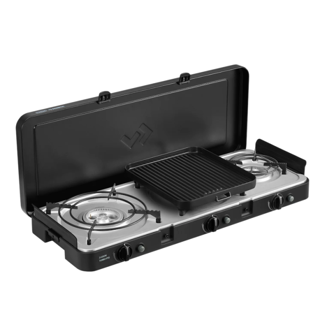 Réchaud 3 brûleurs camping Cadac Cook Turbo FFD Deluxe