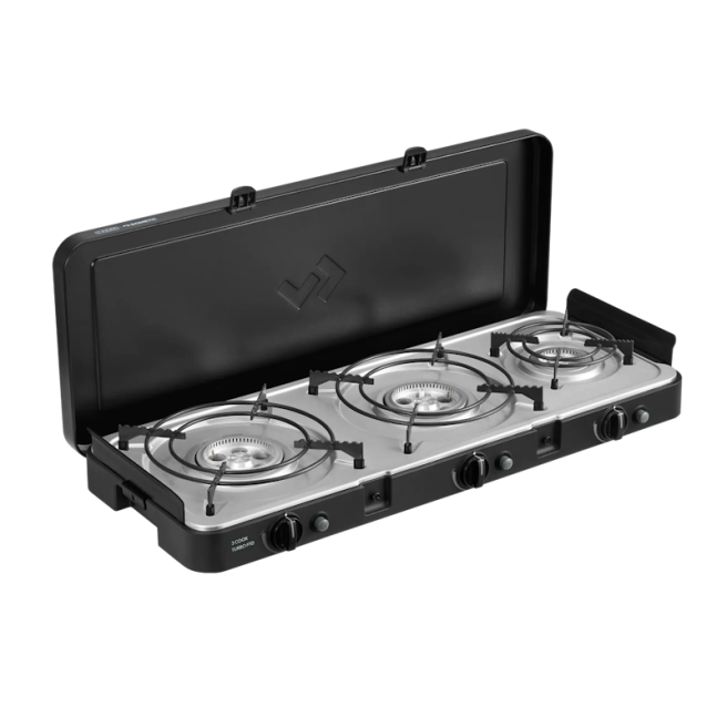 Réchaud 3 brûleurs camping Cadac Cook Turbo FFD Deluxe