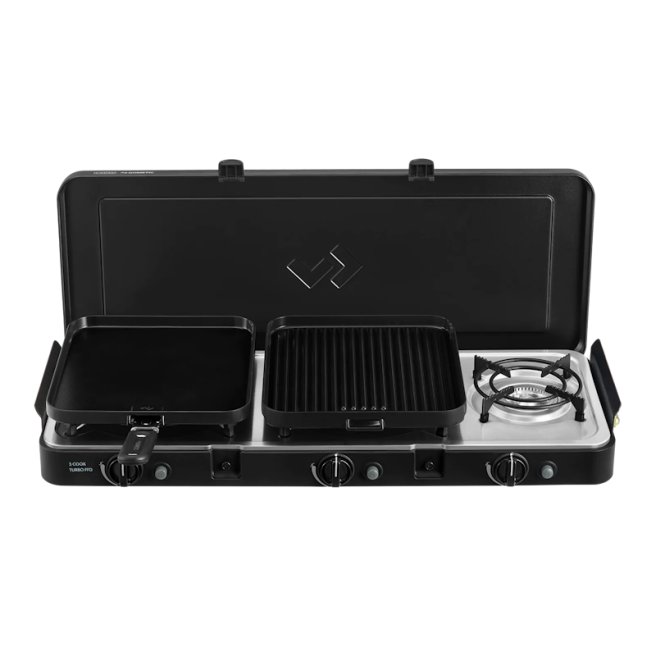 Réchaud 3 brûleurs camping Cadac Cook Turbo FFD Deluxe