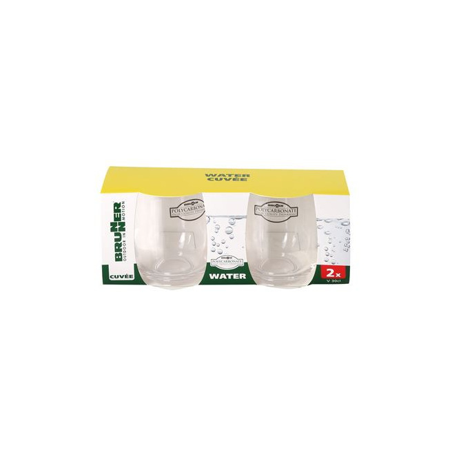 Brunner - Verres à eau cuvée 30 CL 2 PCS