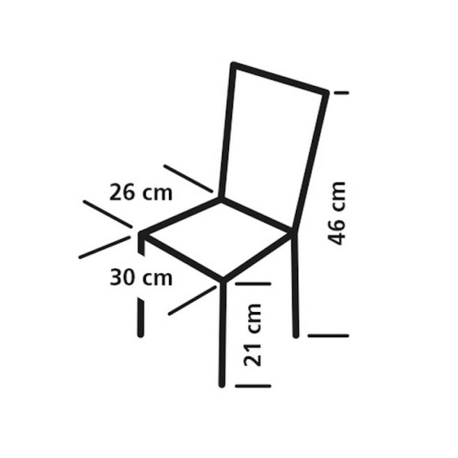 Chaise pliante rose pour enfant