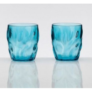 Verres à eau ice blue